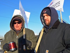 Stewart Howe (left) and Mike Bargmann are appealing Progressive Rail's grounds for firing them last year.