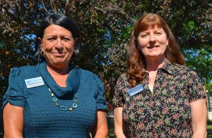 Sheila Pokorny (left) and Joan Killeen are loaned labor executives for the 2013 Greater Twin Cities United Way campaign.