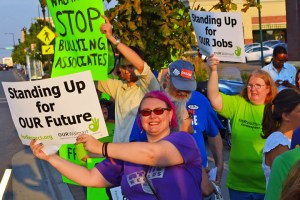 Tara Davunt works at the Walmart Supercenter in Hermantown. She is in her second stint with the company, and this time around, she said, “I set out to make a change.”