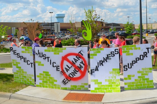 The Walmart Wall of Inequality.