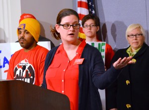 Bree Halverson is statewide director of Working America, an organization of workers without the benefit of a union on their jobs.