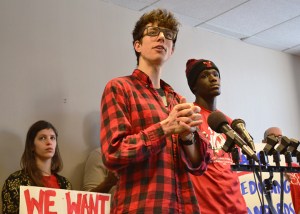 Andy Barno-Iversen, a member of Working America, explains the toll "clopening" – working consecutive closing and opening shifts – takes on workers and their families.