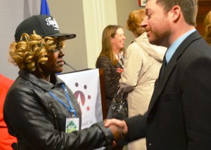 Octancia Adams, who returned to work at McDonald's 10 days after having a cesarean section, is now helping lobby for a bill that would expand access to paid family leave.