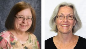 Marge Newmaster (L) and Ellen Fahey