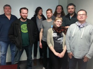 Members of UFCW Local 1189's bargaining committee at the Wedge.